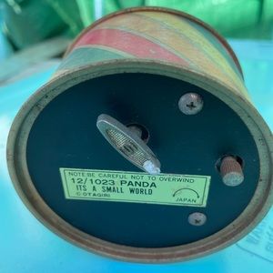 Vintage Otagirl Japan 12/1023 panda music box